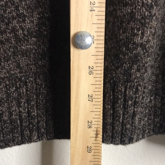 Iceland  mens wool blend made in Italy quarter zip pullover sweater size XL - Picture 10 of 12